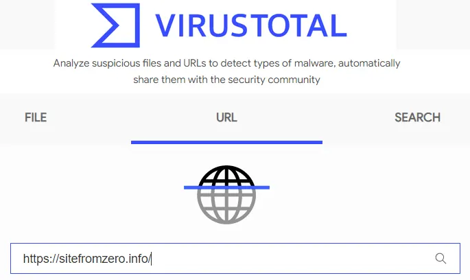 Сервис VirusTotal